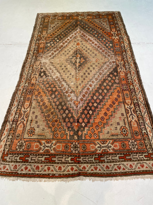 Hand-Knotted Wool Gallery Size Khotan 4'4" x 8'