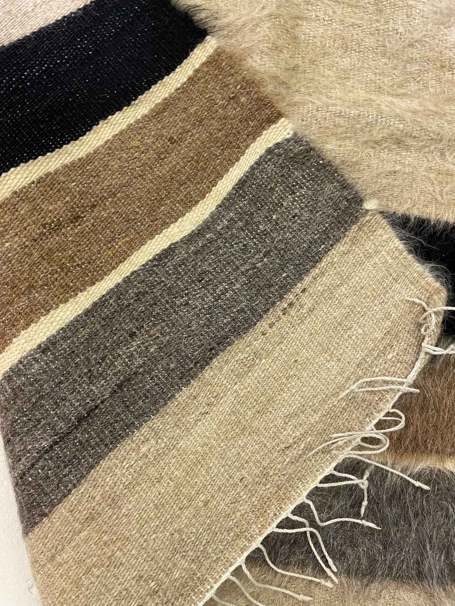 Hand-Knotted Wool Rug Turkish Oushak 2'8" x 3'9"