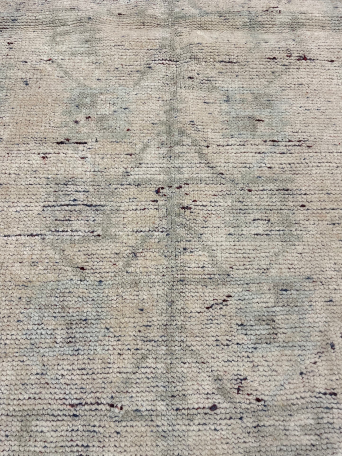 Hand-Knotted Wool Rug Turkish Oushak 2'10" x 4'4"