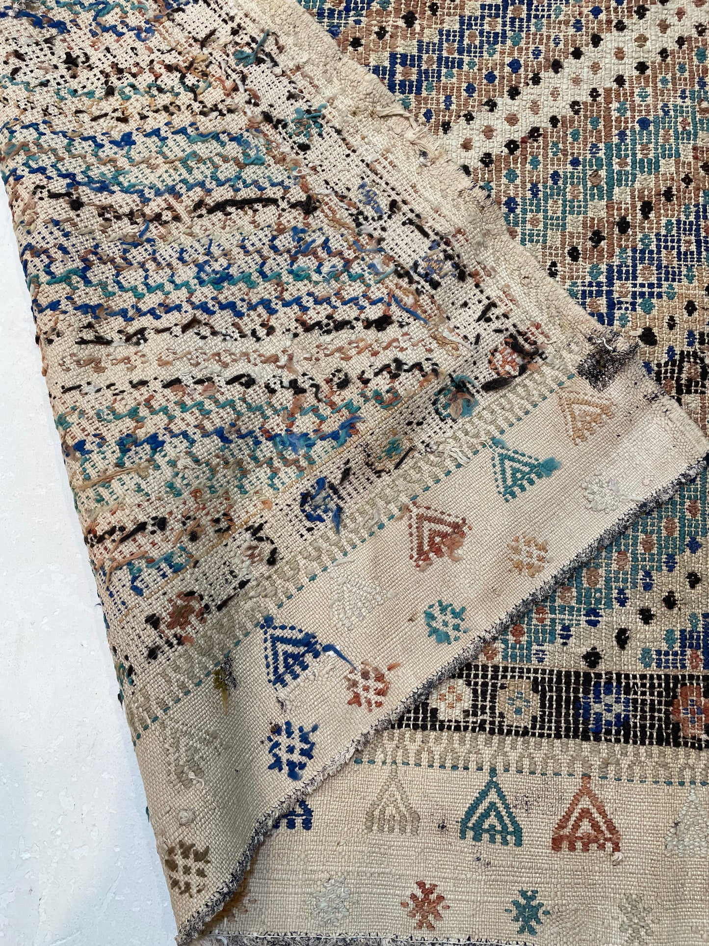 Hand-Knotted Wool Rug Turkish Oushak 6'8" x 10'2"