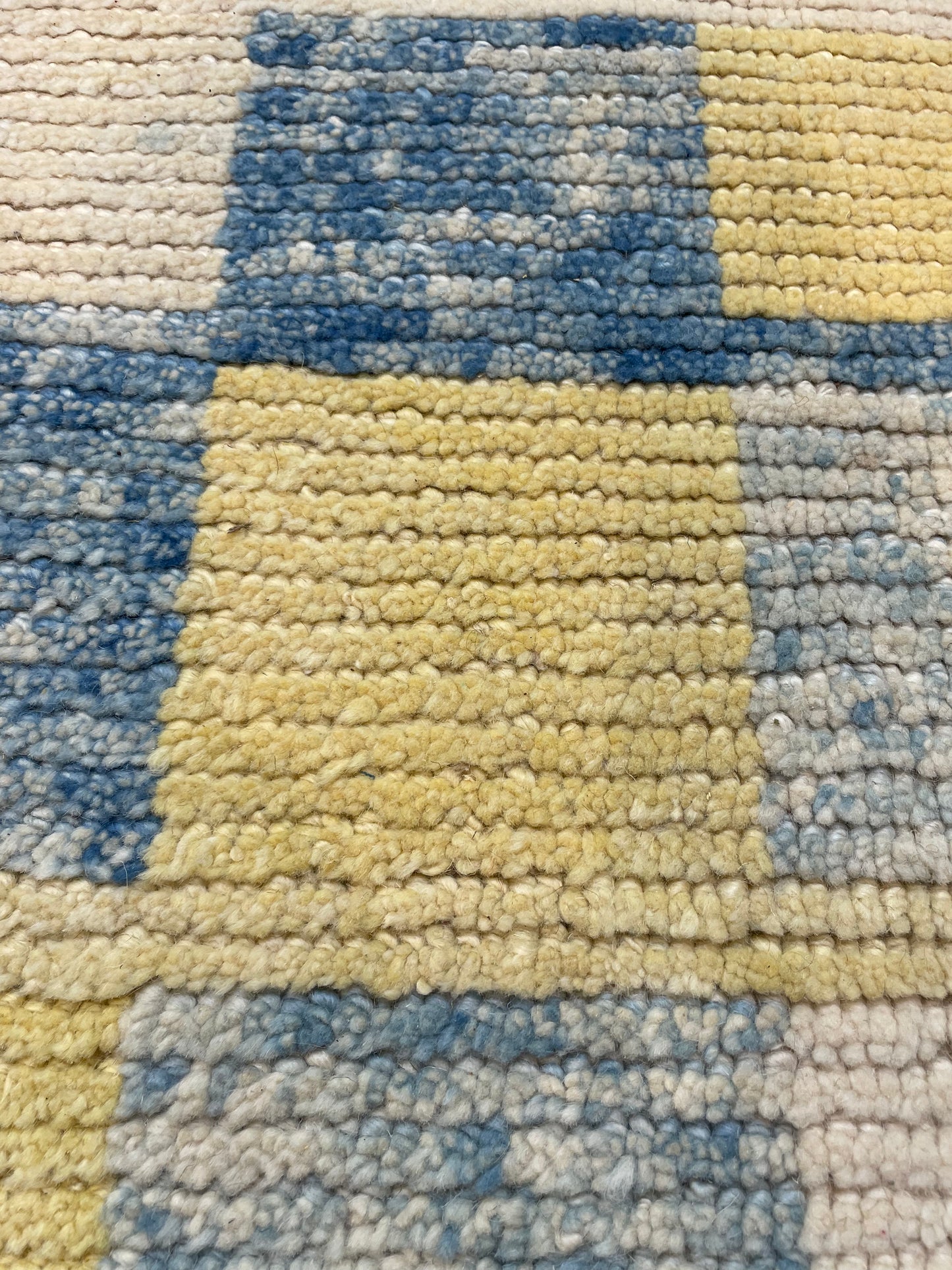 Hand-Knotted Wool Rug Turkish Oushak 8'4" x 10'5"