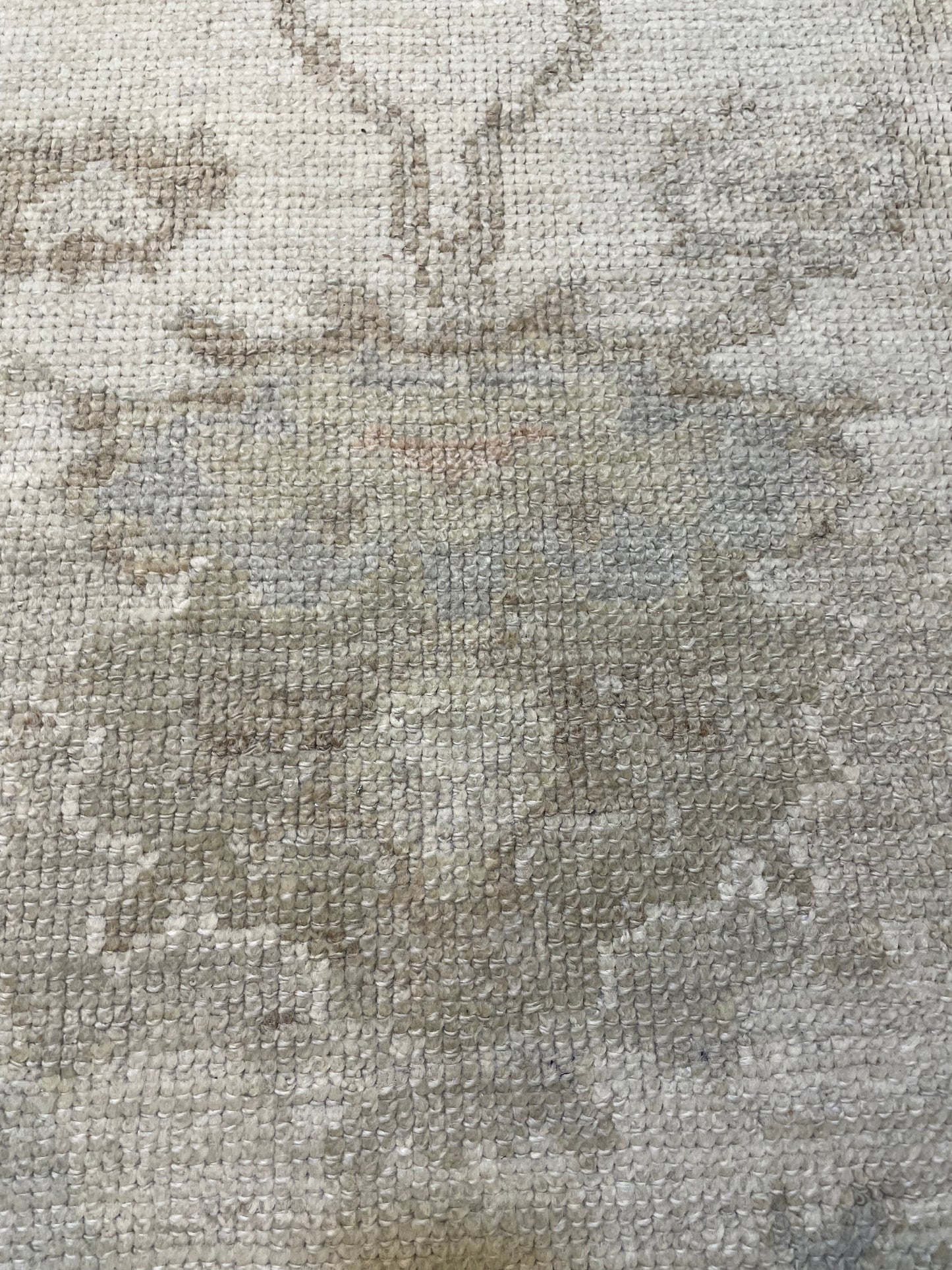 Hand-Knotted Wool Rug Turkish Oushak 8'3" x 9'10"