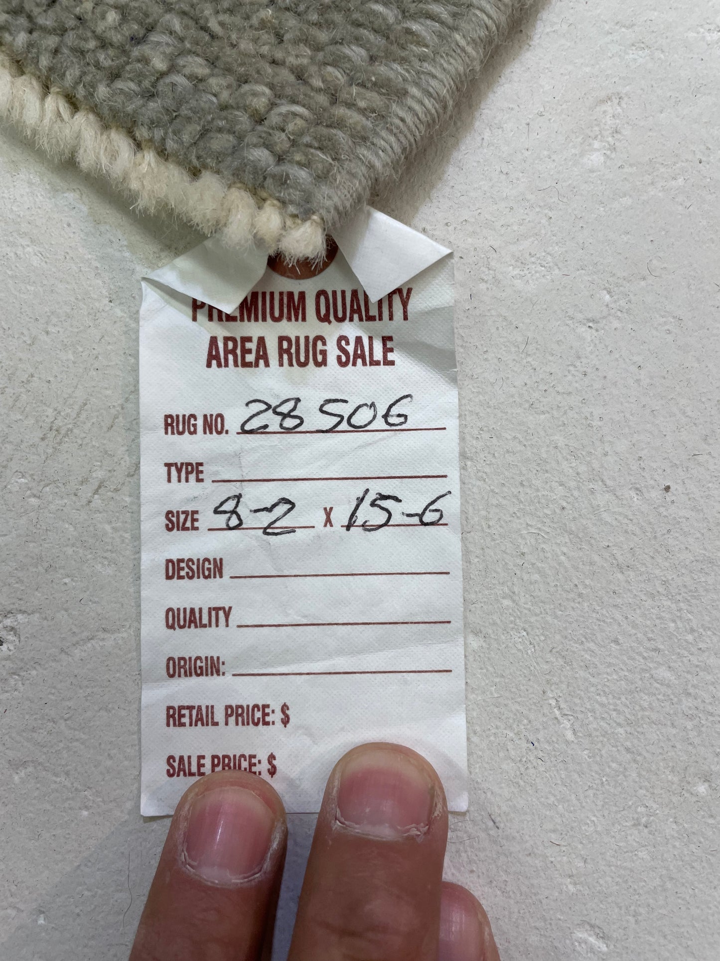 Hand-Knotted Wool Gallery Size Turkish Oushak 8'2" x 15'6"