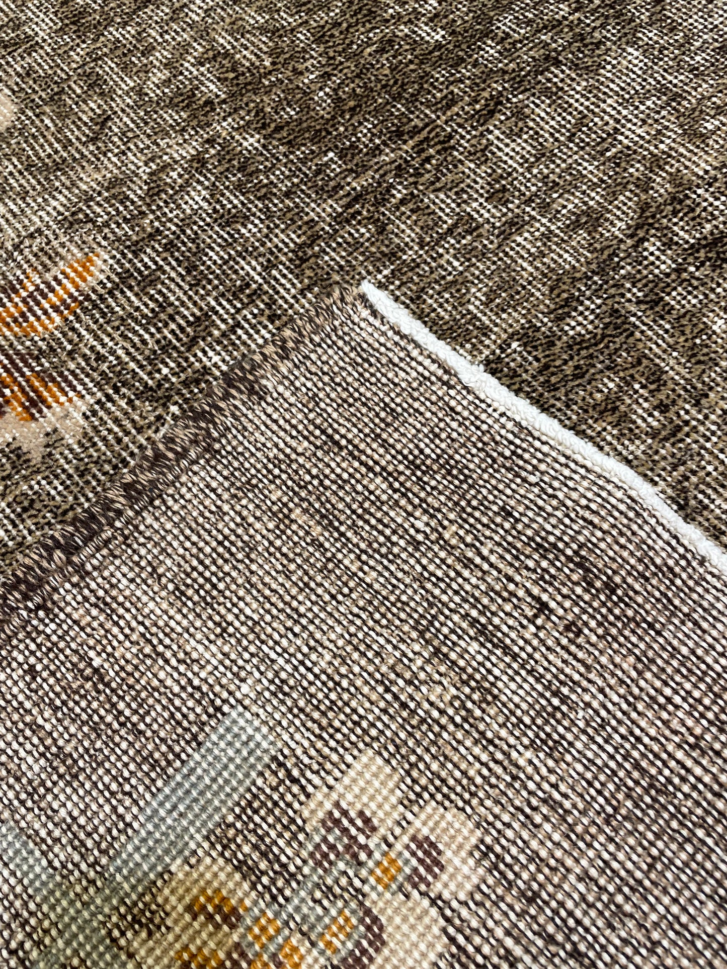 Hand-Knotted Wool Rug Turkish Oushak 6'9" x 9'8"