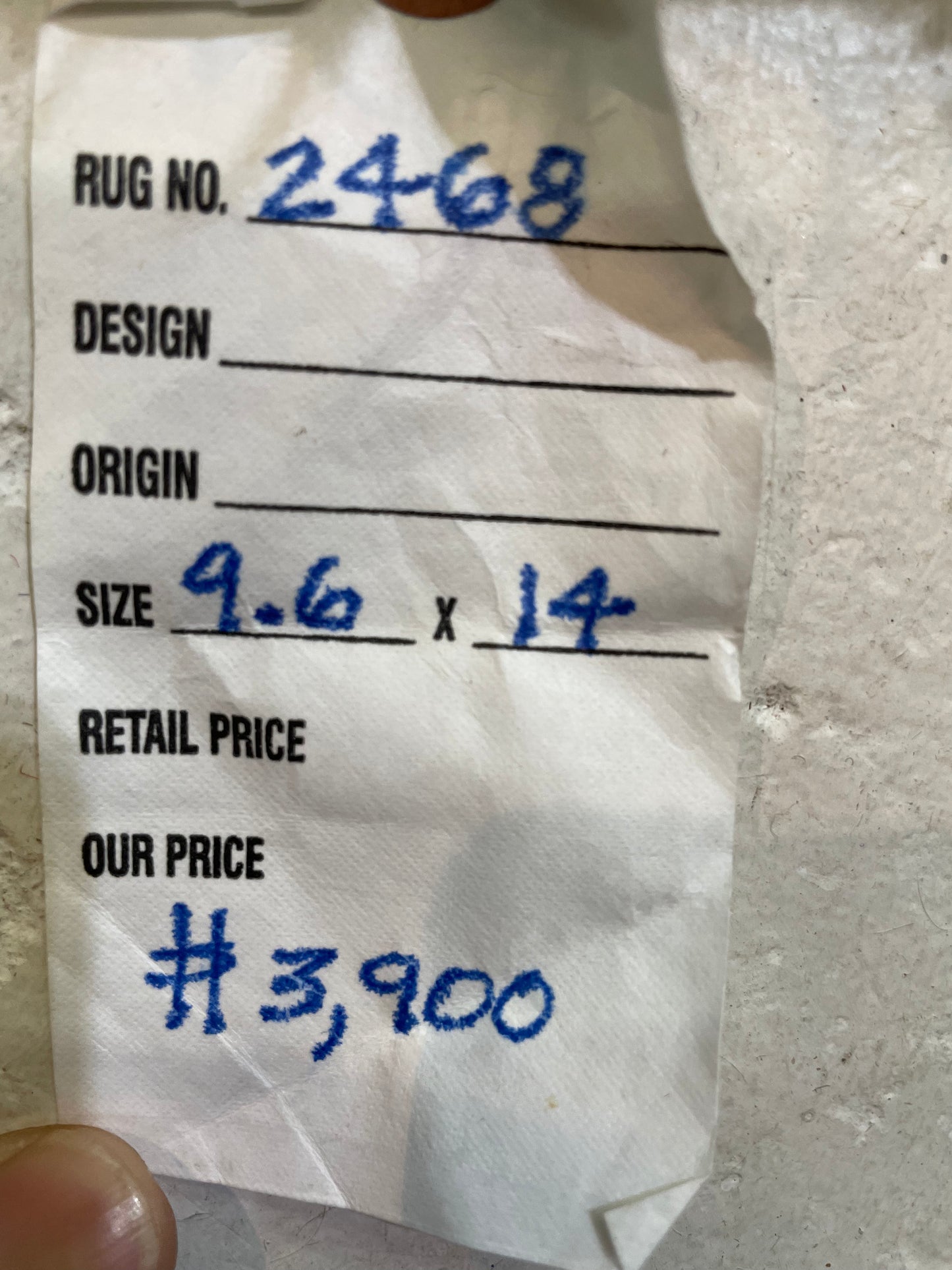 Hand-Knotted Wool Rug Turkish Oushak 9'6" x 14'