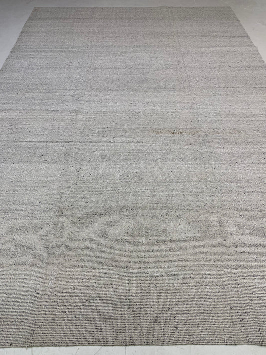 Hand-Knotted Wool Rug Turkish Oushak 8'6" x 12'6"