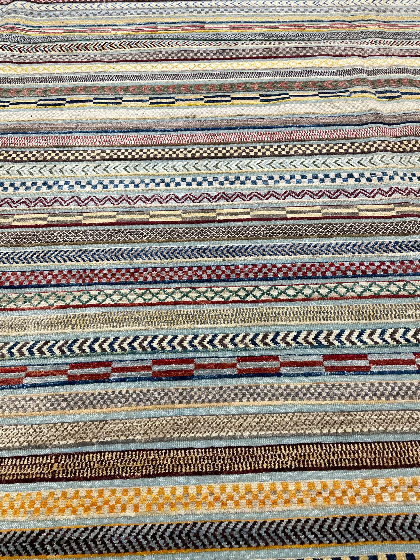 Hand-Knotted Wool Rug Turkish Oushak 10'1" x 13'9"