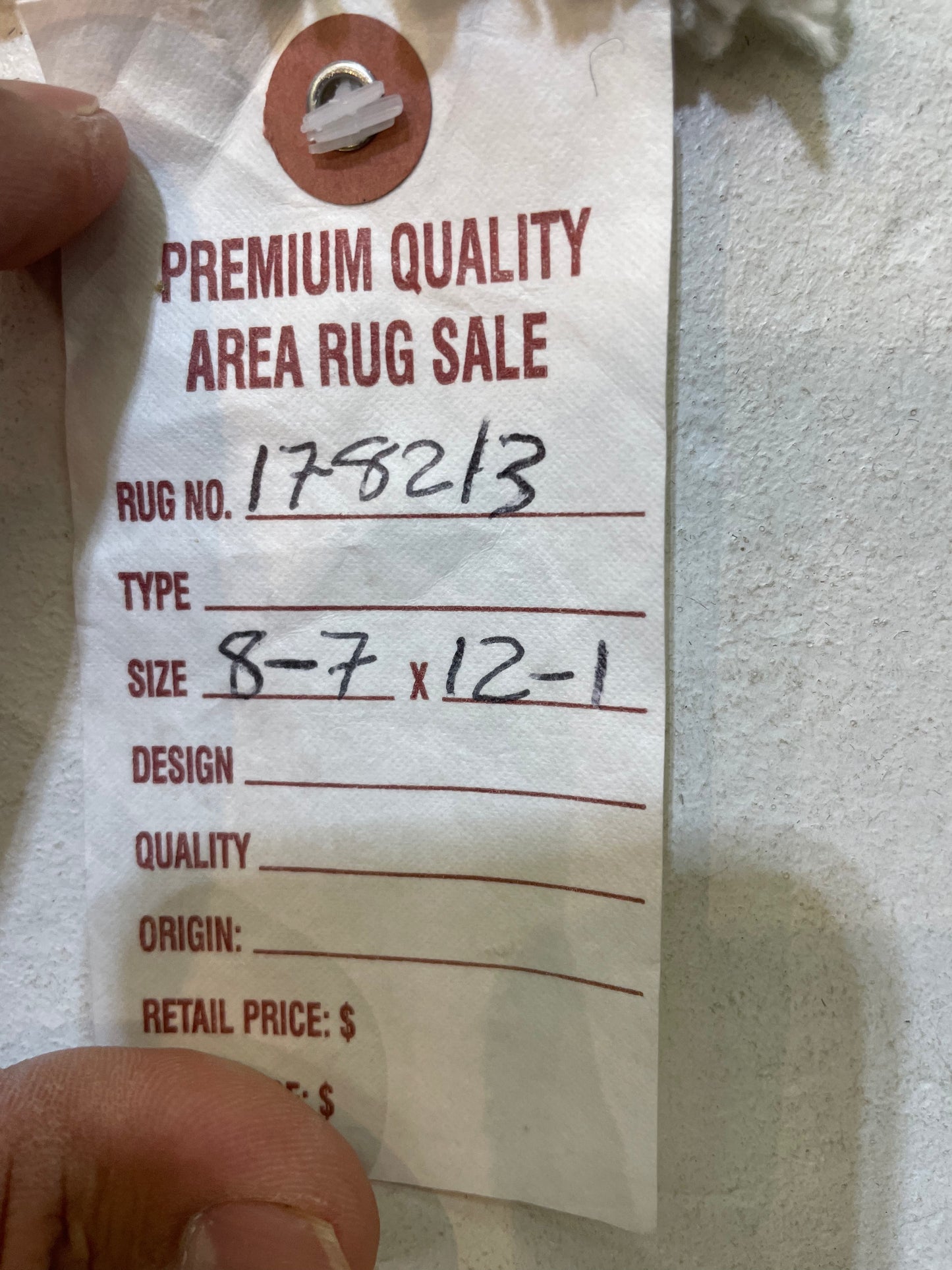 Hand-Knotted Wool Rug Turkish Oushak Distressed 8'7" x 12'1"