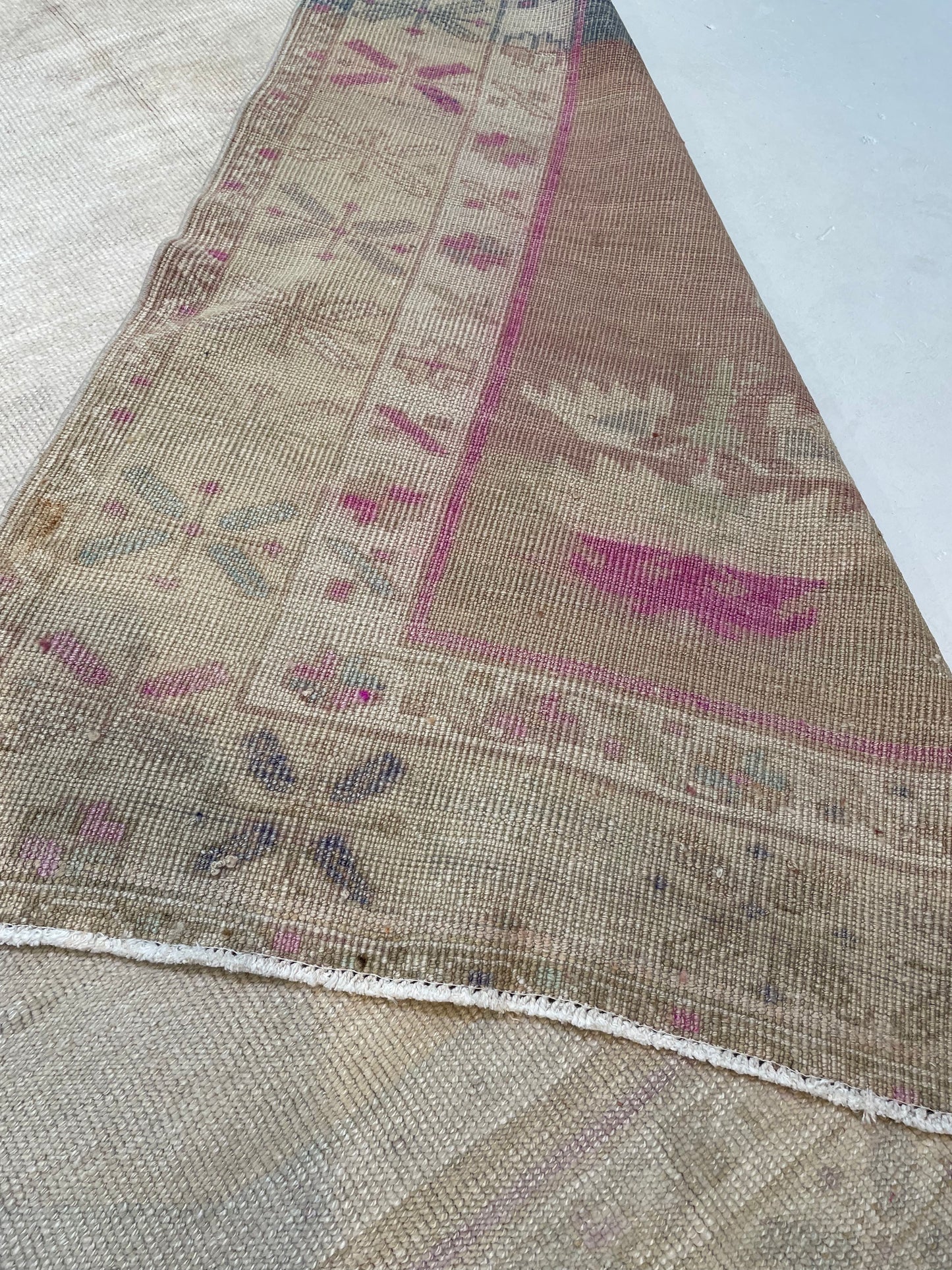 Hand-Knotted Wool Rug Turkish Oushak 8' x 12'2"